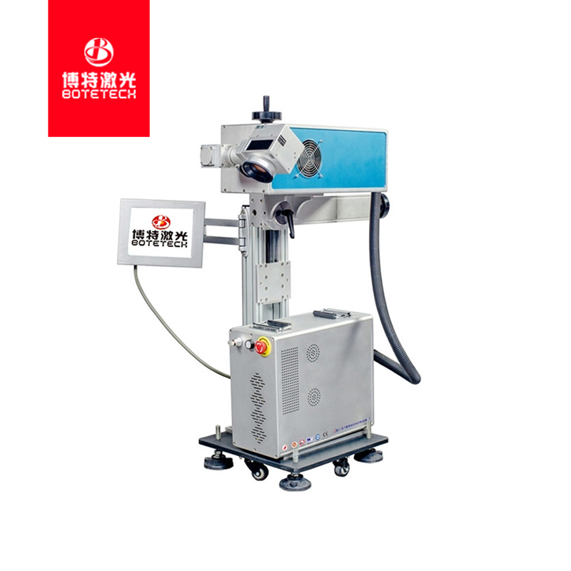 線纜管材產(chǎn)品追溯，飛行激光噴碼機(jī)