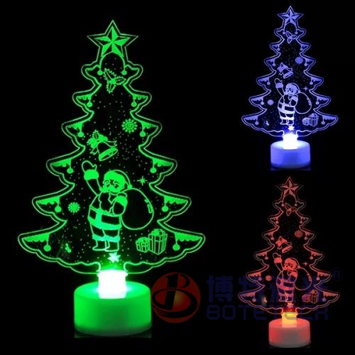 亞克力激光打標(biāo)圣誕LED燈飾 亞克力激光打標(biāo)圣誕LED燈飾